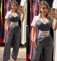 2 piece set Ana gray
