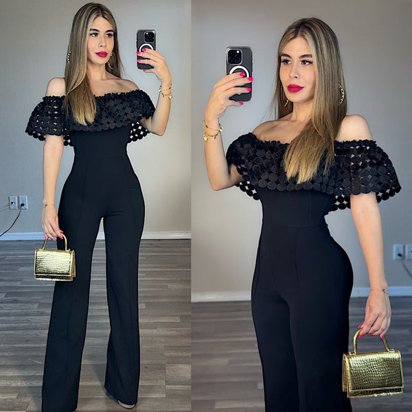 Mia black jumpsuit