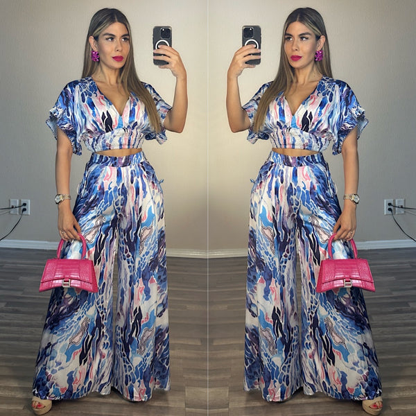 2 piece pant set frida