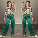Satin emerald brisa cargo