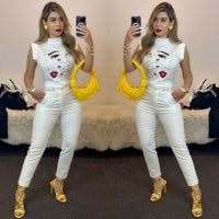 Teresa white pants