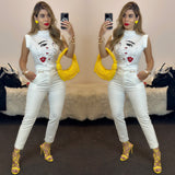 Teresa white pants