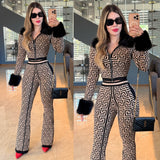 Frida pants and jacket set