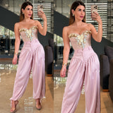 Aladdin pink pants