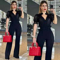Yoseline stretch jumpsuit
