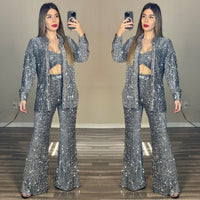 3 piece Embellised suit