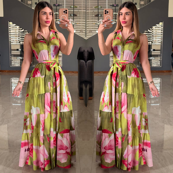 Camilla maxi dress
