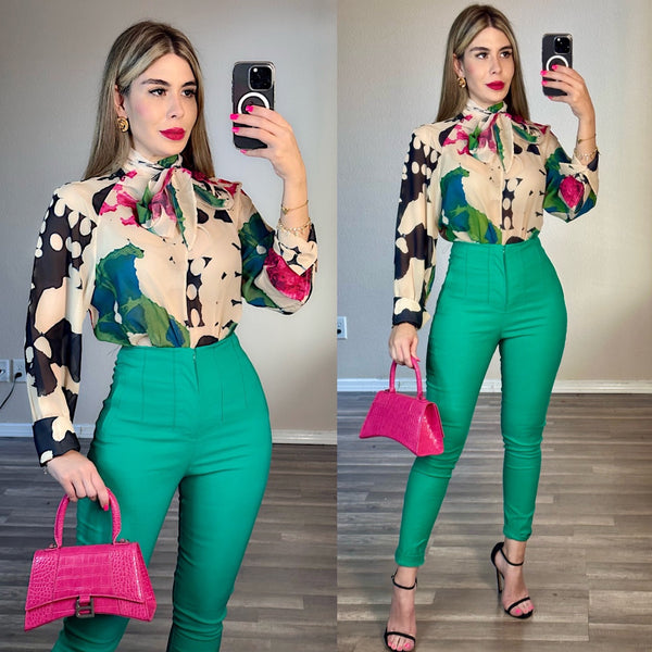 Christy bow top