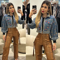 Studded embellished premium jacket