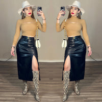 Brown crop top