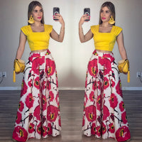 Esther flower pants