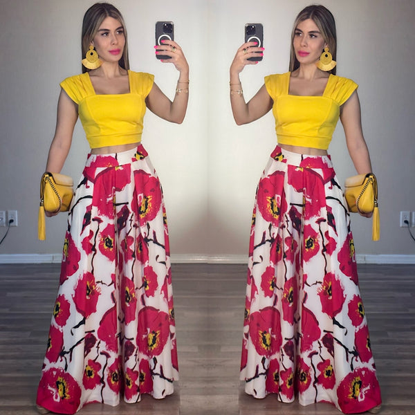 Esther flower pants