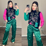 Satin emerald brisa cargo