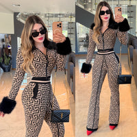 Frida pants and jacket set