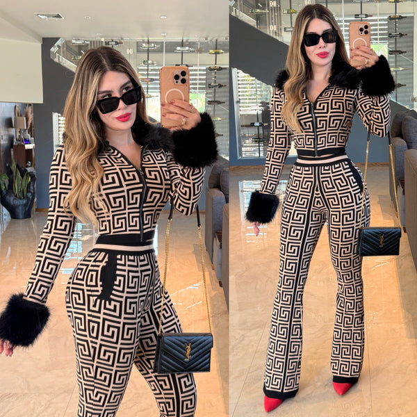 Frida pants and jacket set