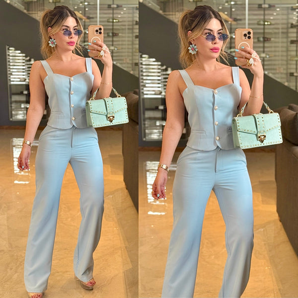 Seashell blue 2 piece set