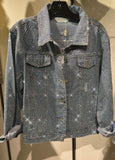 Rhinestones premium denim jacket