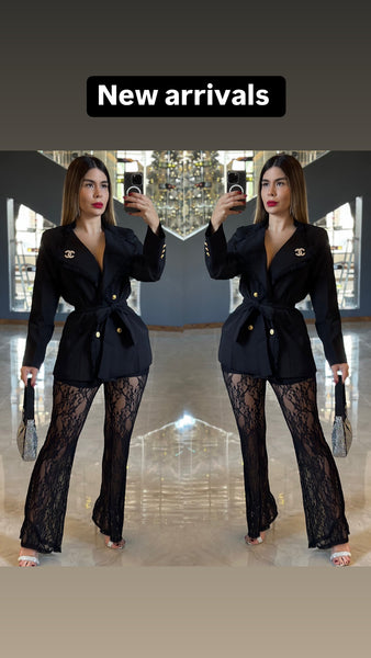 Black blazer with PIN included