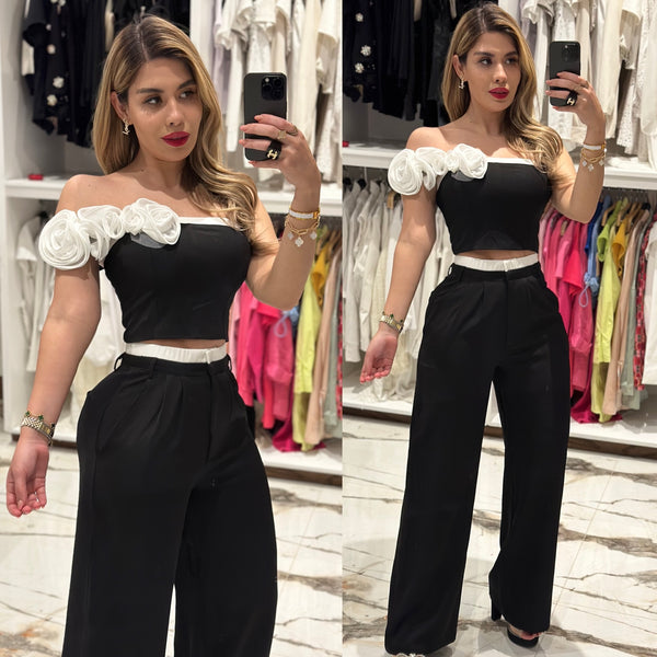 2 piece flower Ana set