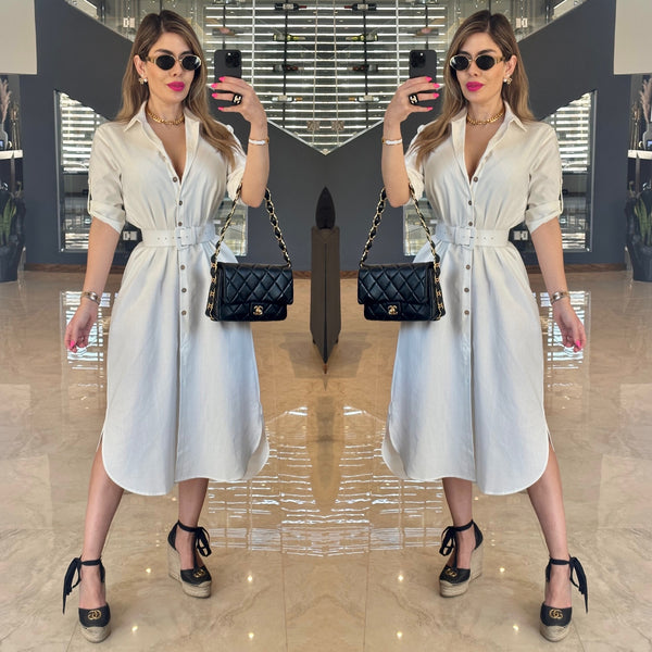 Linen Aracely dress