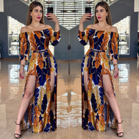 My favorite slit dress