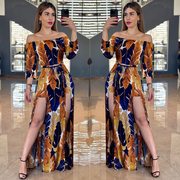 My favorite slit dress
