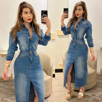 Denim stretch Diana dress