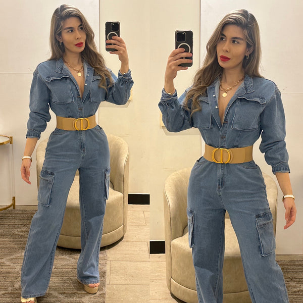 Cargo jumpsuit Gina