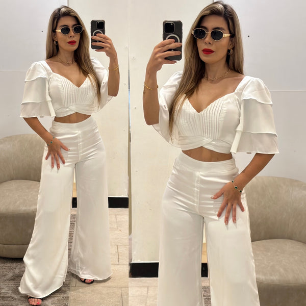 White Amelia 2 piece set