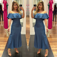 Alexia denim dress