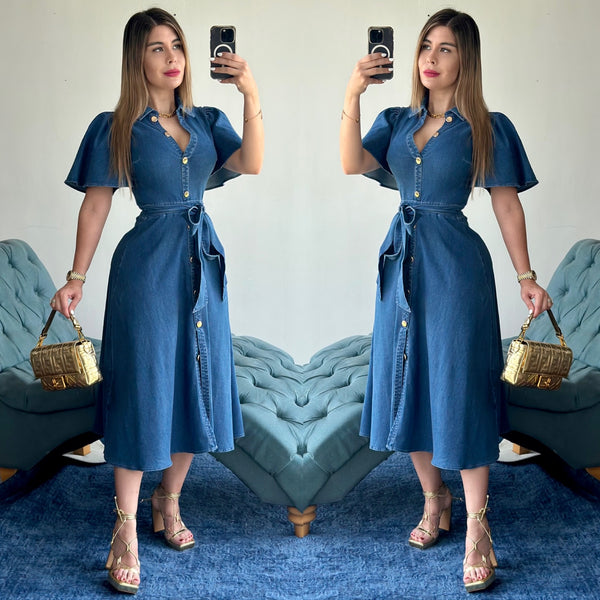 Denim Alicia dress