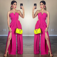 Dana hot pink jumpsuit