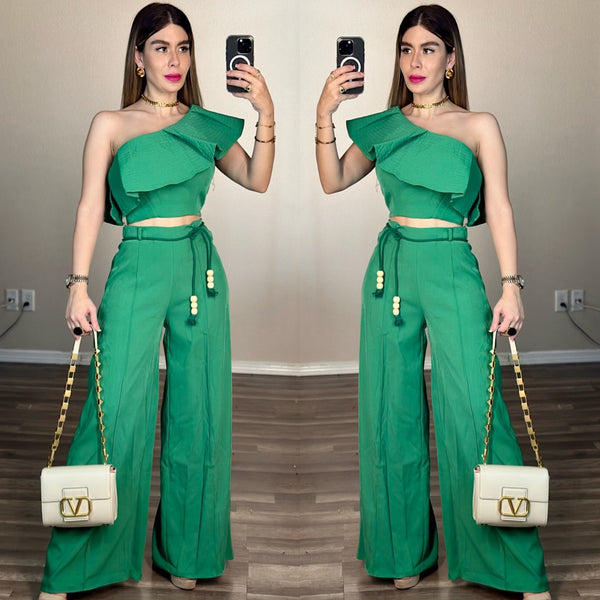Manhattan green 2 piece set