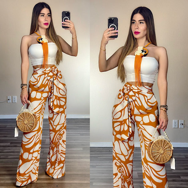 Fabrizia wide leg pants