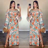 Skirt and top flower set